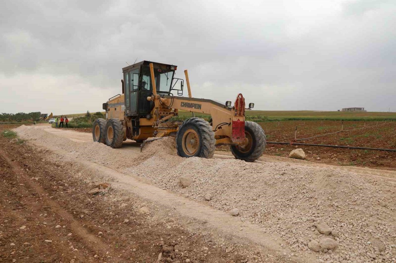 Haliliye’de üstyapı çalışmaları sürüyor