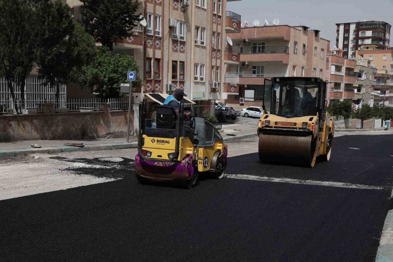 Haliliye’de üstyapı çalışmaları sürüyor