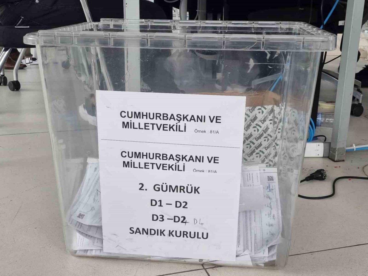 İstanbul Havalimanı’nda oy sayımı sona erdi