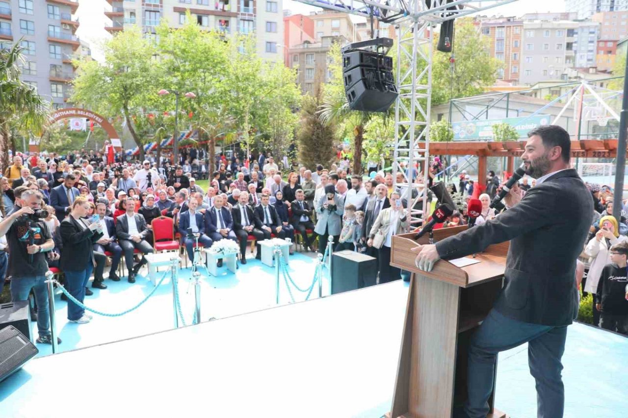 Kağıthane’de atıl alanlar parka dönüşüyor