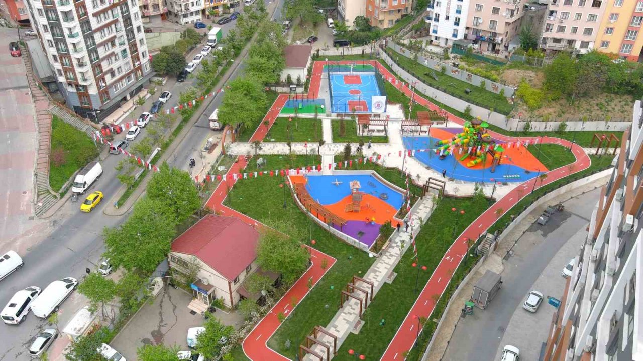 Kağıthane’de atıl alanlar parka dönüşüyor