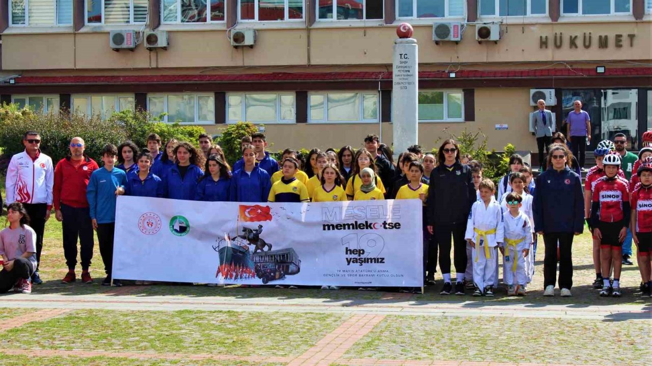 Sinop’ta ‘Gençlik Haftası’ töreni