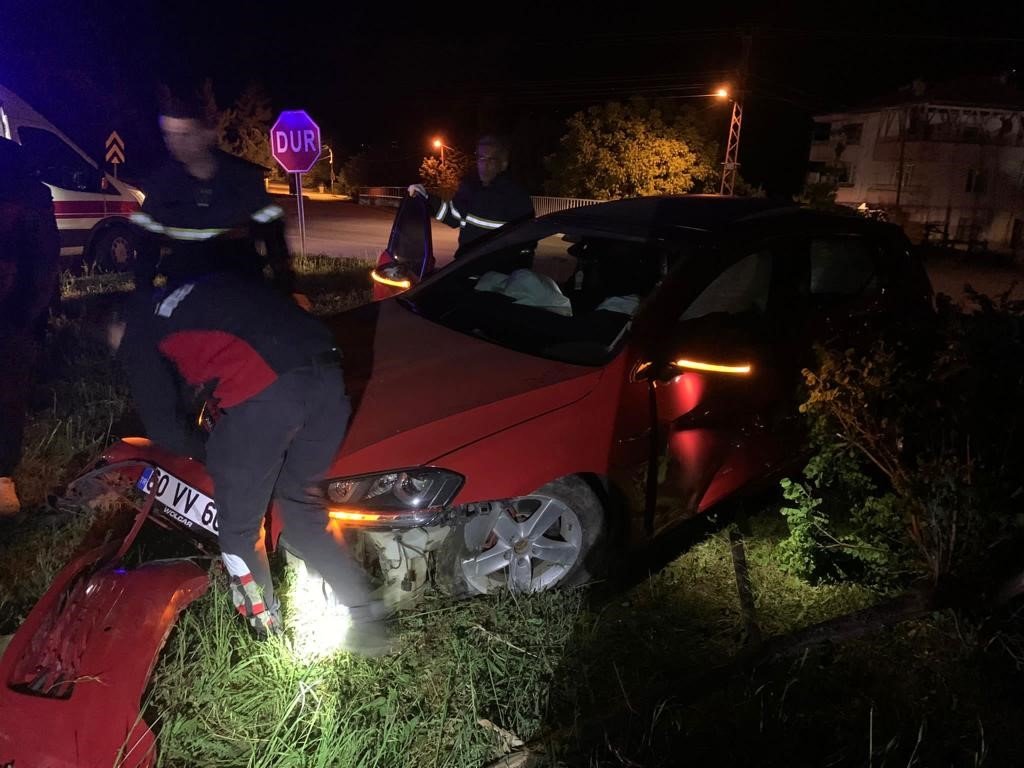 Erbaa’da trafik kazası: 6 yaralı