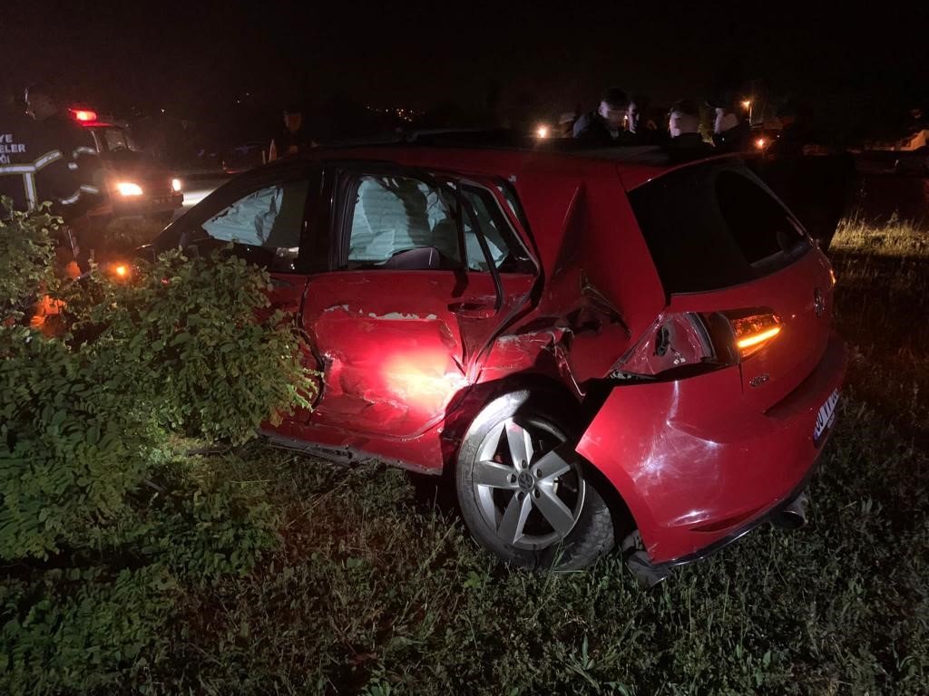 Erbaa’da trafik kazası: 6 yaralı