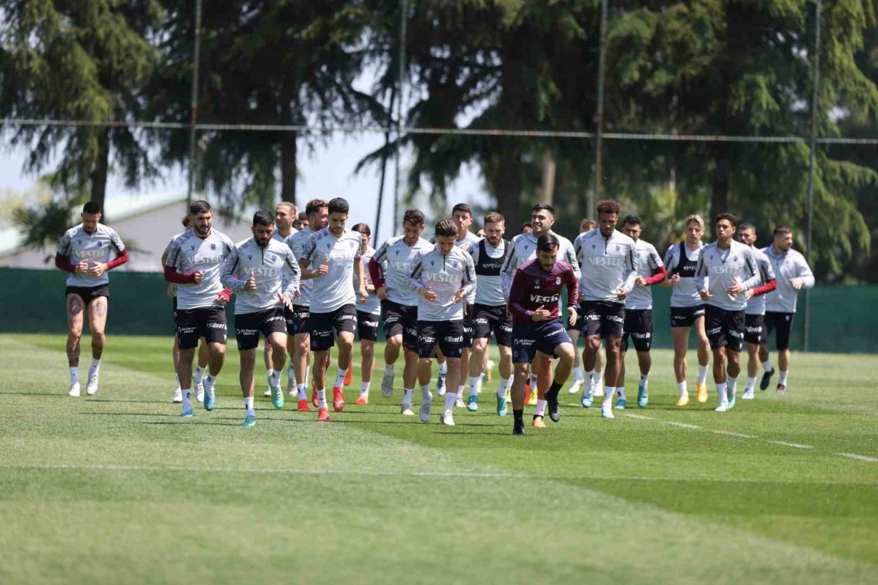 Trabzonspor, Fenerbahçe maçı hazırlıklarını sürdürdü