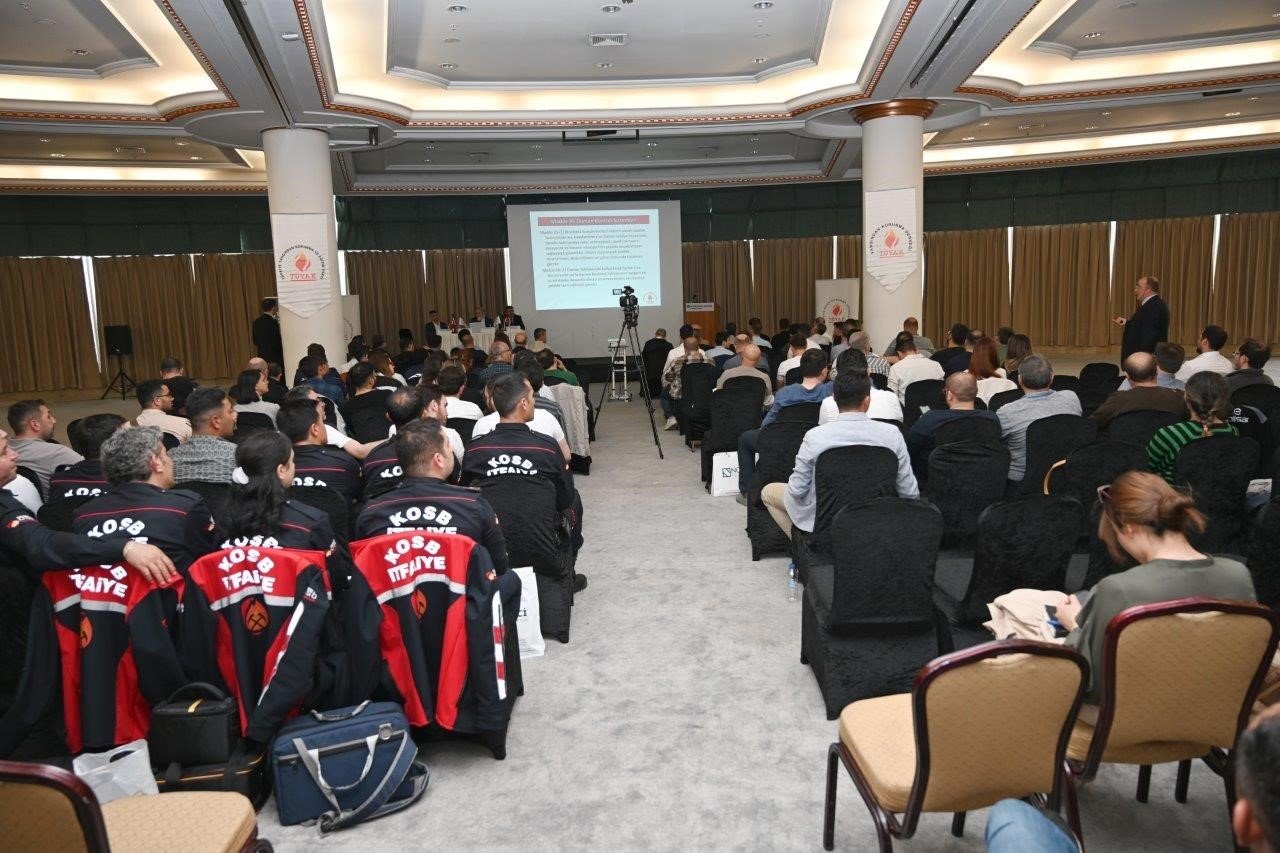 Kayseri OSB’nin desteklediği Yangın Semineri büyük ilgi gördü