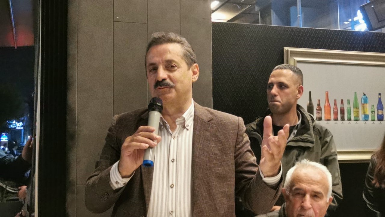 Bursa’da Faruk Çelik’e yoğun ilgi...500 araçlık konvoyla karşılandı