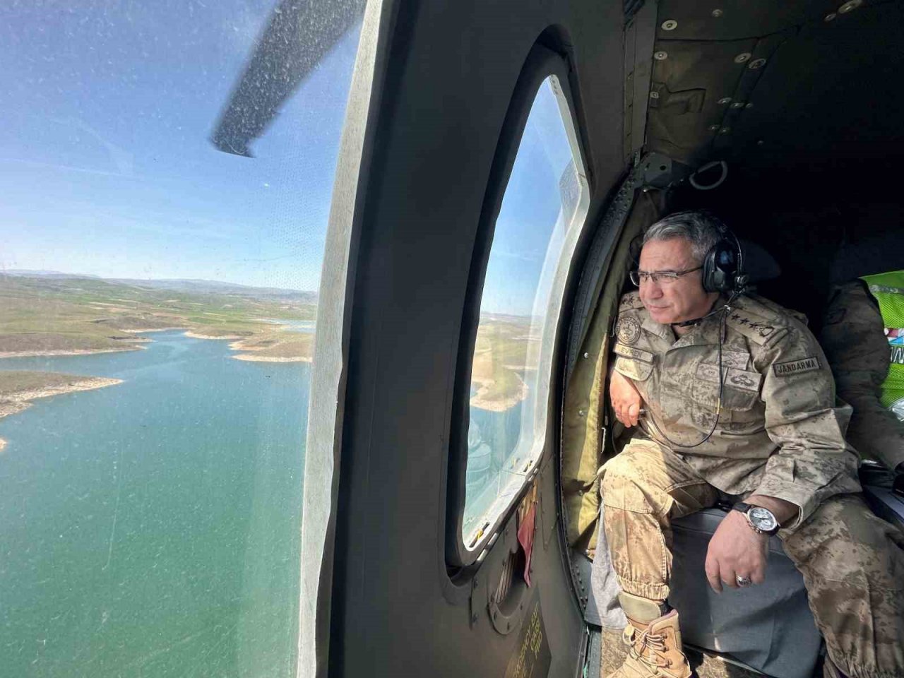 Elazığ’da helikopter destekli trafik denetimi yapıldı