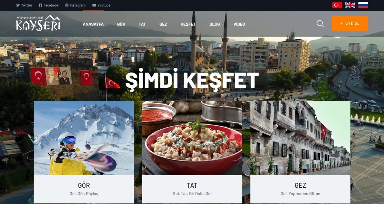 Kayseri turizmi tek adreste toplandı