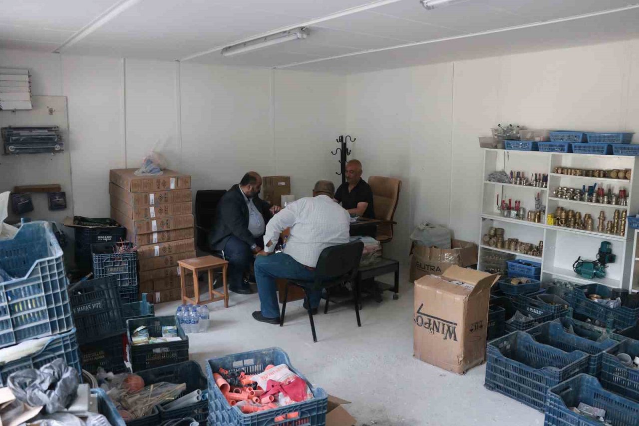 Kahramanmaraş ’Merkez Prefabrik Çarşı’ hizmete girdi