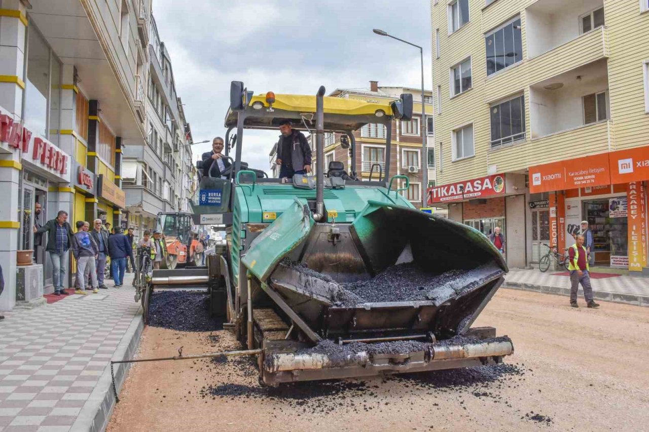 Karacabey’de altyapı çalışmaları sona doğru