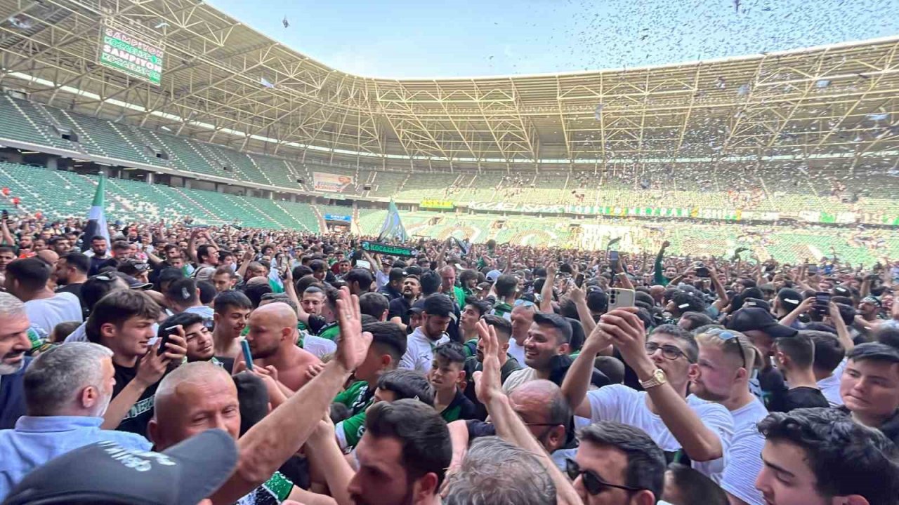 Kocaelisporlular şampiyonluğu kutlayamadı