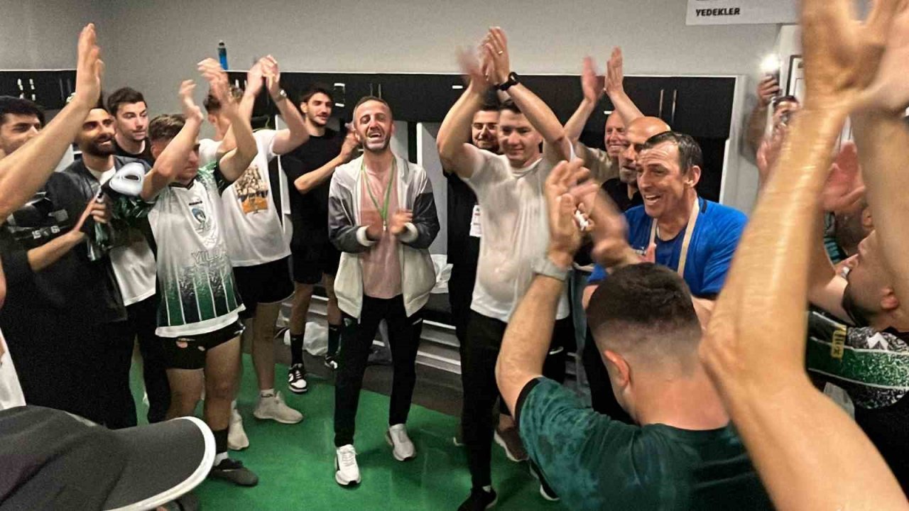 Kocaelisporlular şampiyonluğu kutlayamadı