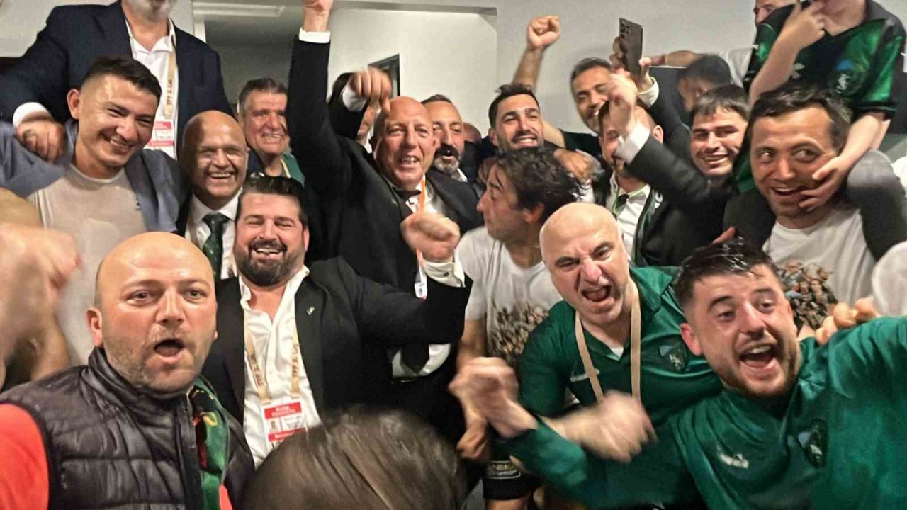 Kocaelisporlular şampiyonluğu kutlayamadı