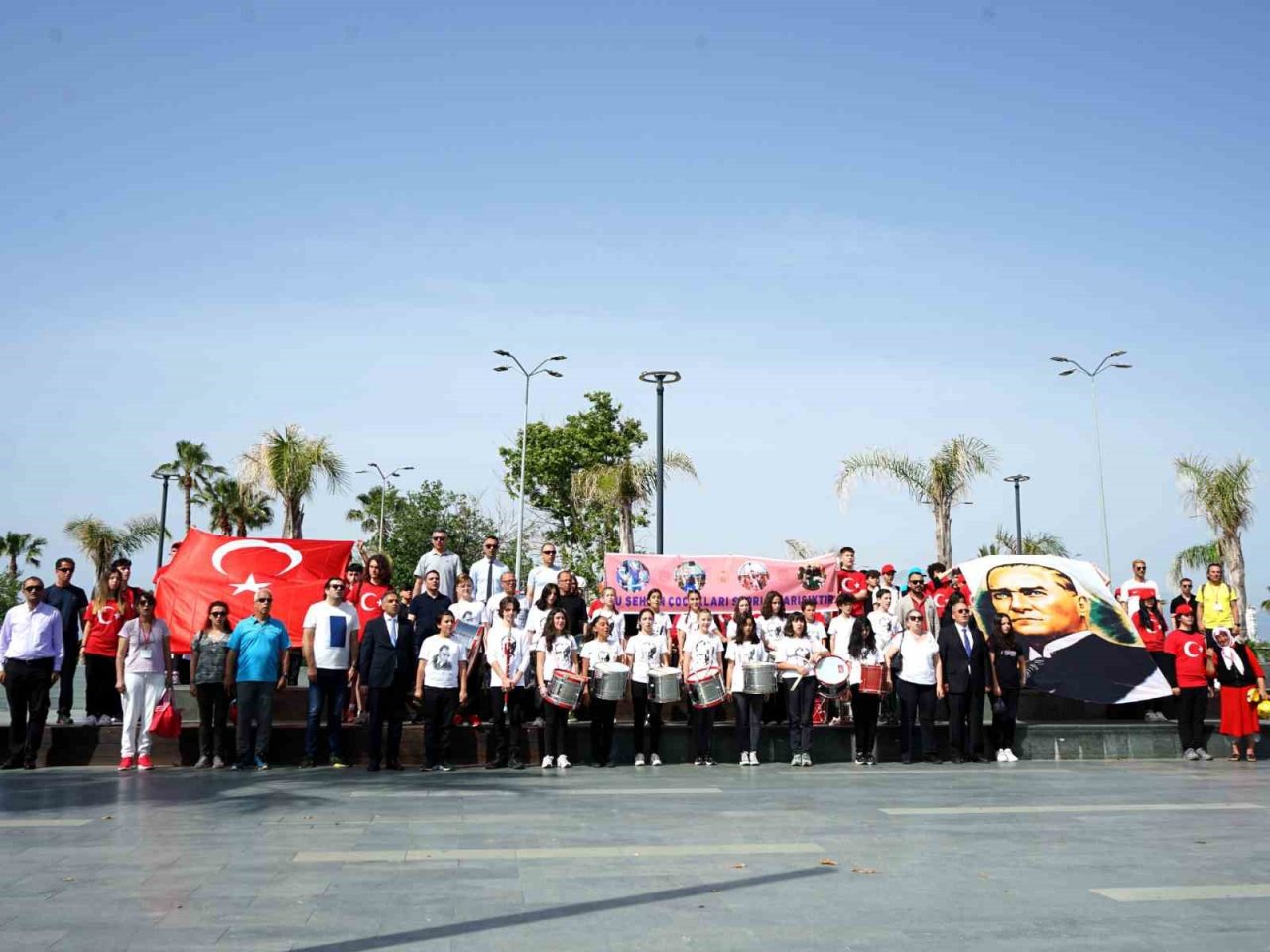 Akrepler spor şenliğine katıldı