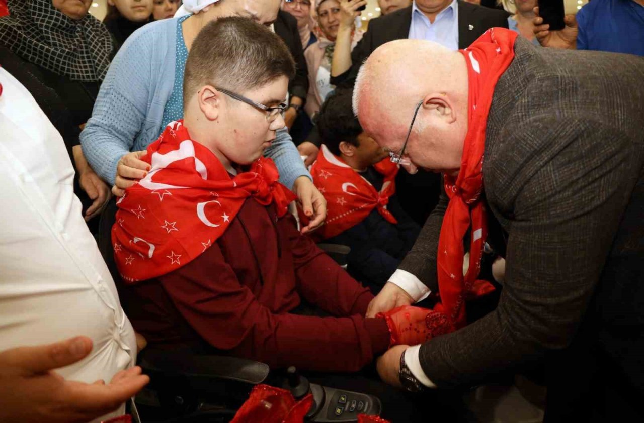 Menteşe’de engelli bireyler için ‘asker’ kınası gerçekleştirildi