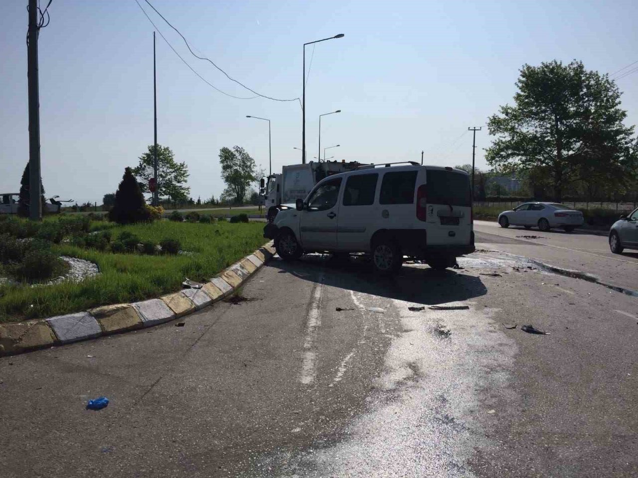 Ordu’da trafik kazası: 2 yaralı