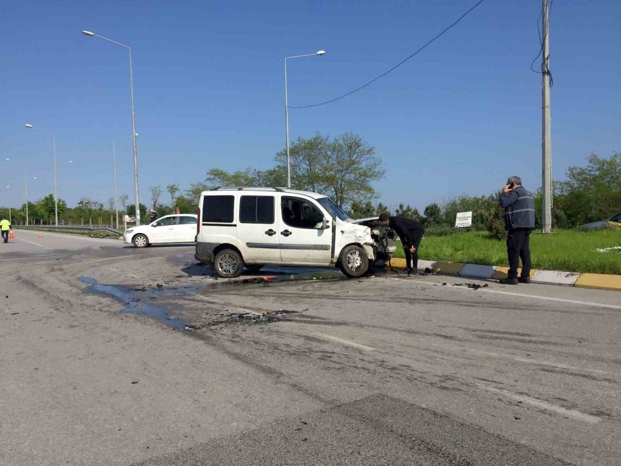 Ordu’da trafik kazası: 2 yaralı