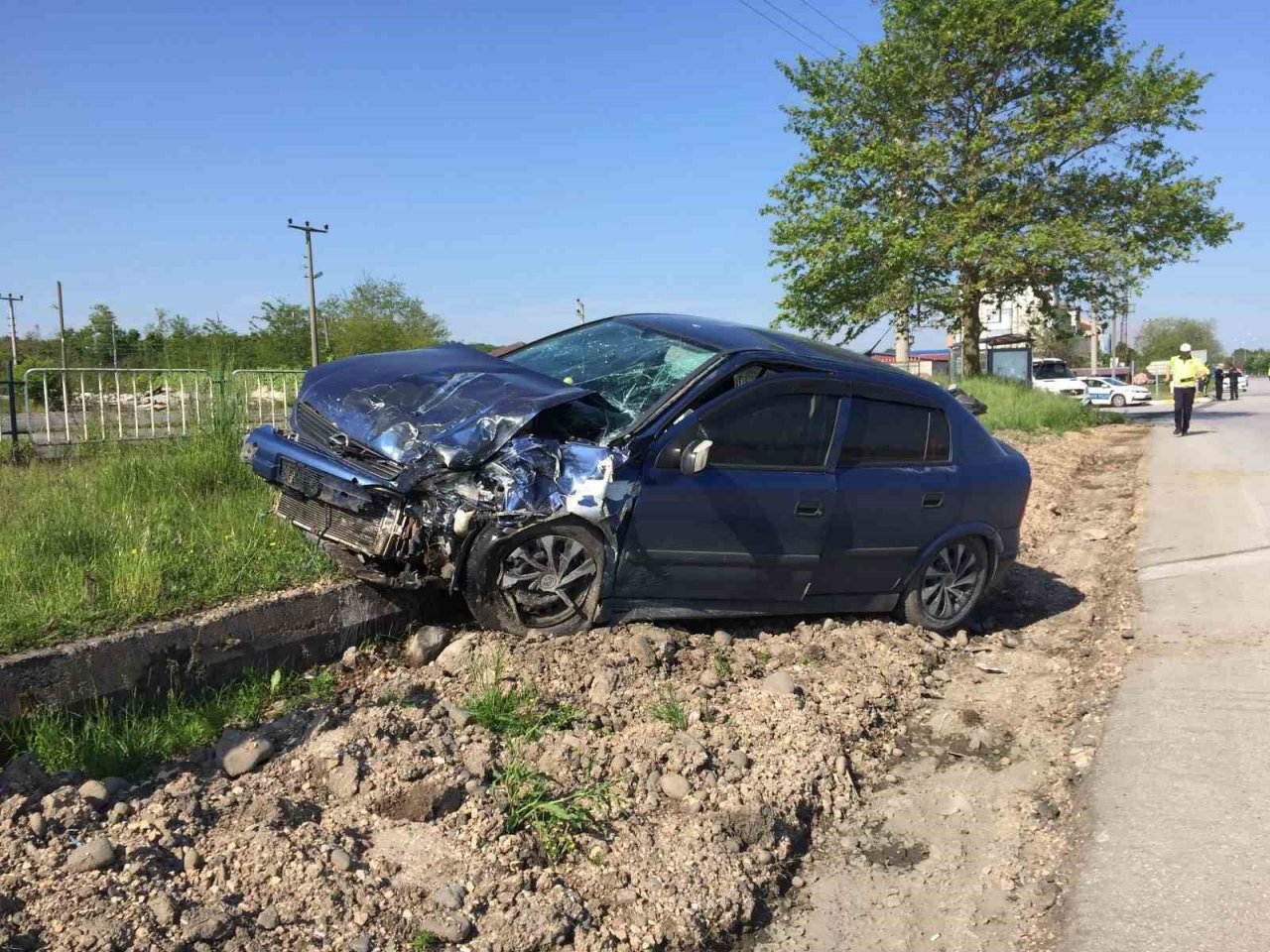 Ordu’da trafik kazası: 2 yaralı