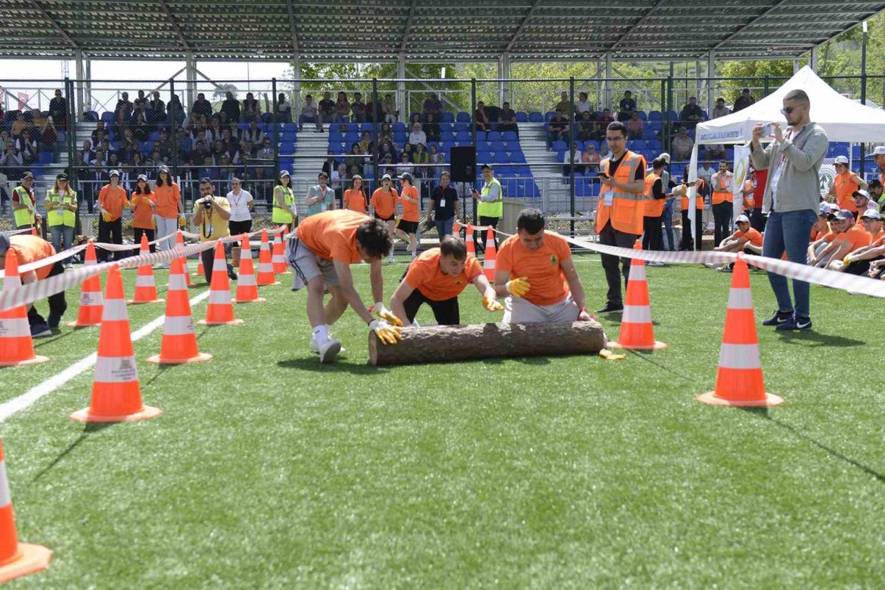 Isparta’da Orman Oyunları Gençlik Olimpiyatı gerçekleştirildi