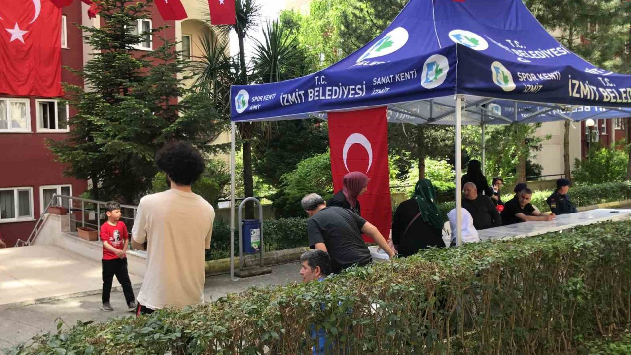 Şehit ateşi Kocaeli’ye de düştü