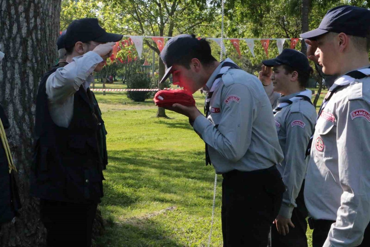’Kurtuluşa İlkadım İzcilik Kampı’ başladı