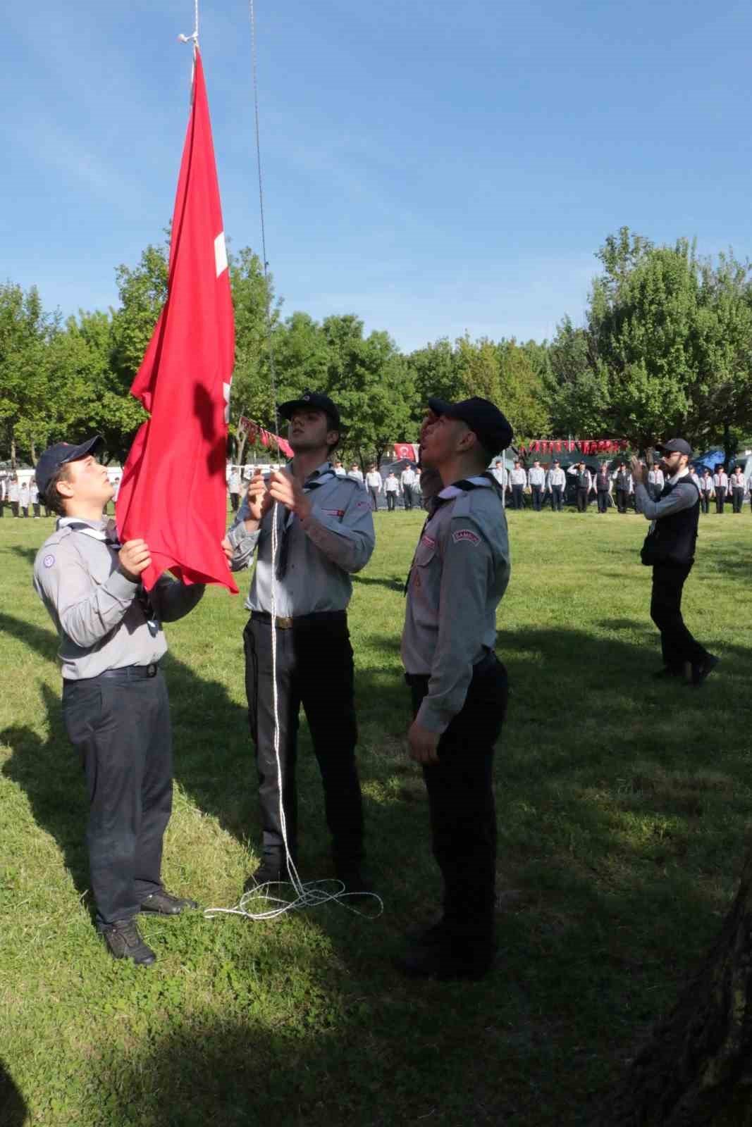 ’Kurtuluşa İlkadım İzcilik Kampı’ başladı