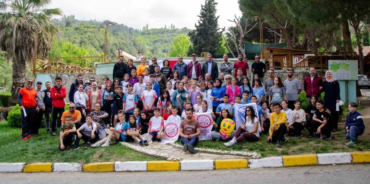 Salihli Kurşunlu Vadisi, oryantiring heyecanına ev sahipliği yaptı