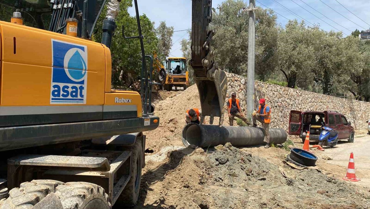 Kaş İslamlar’ın 30 yıllık su sorunu çözülüyor