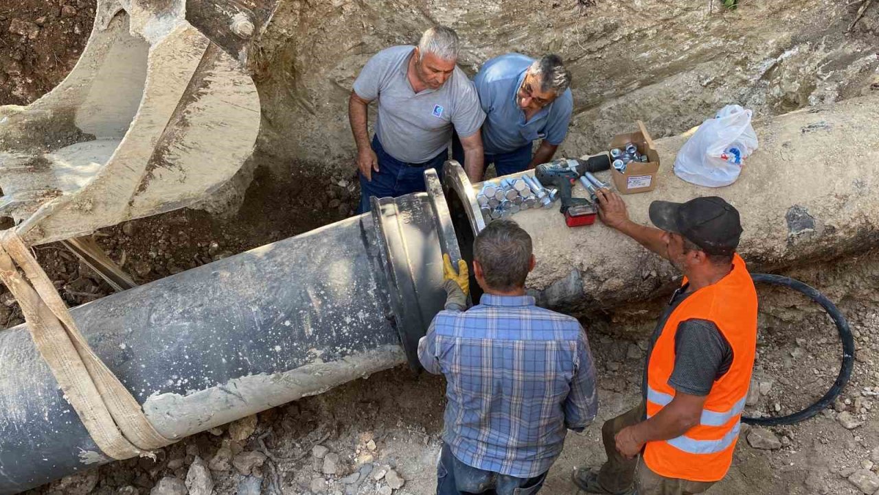 Kaş İslamlar’ın 30 yıllık su sorunu çözülüyor