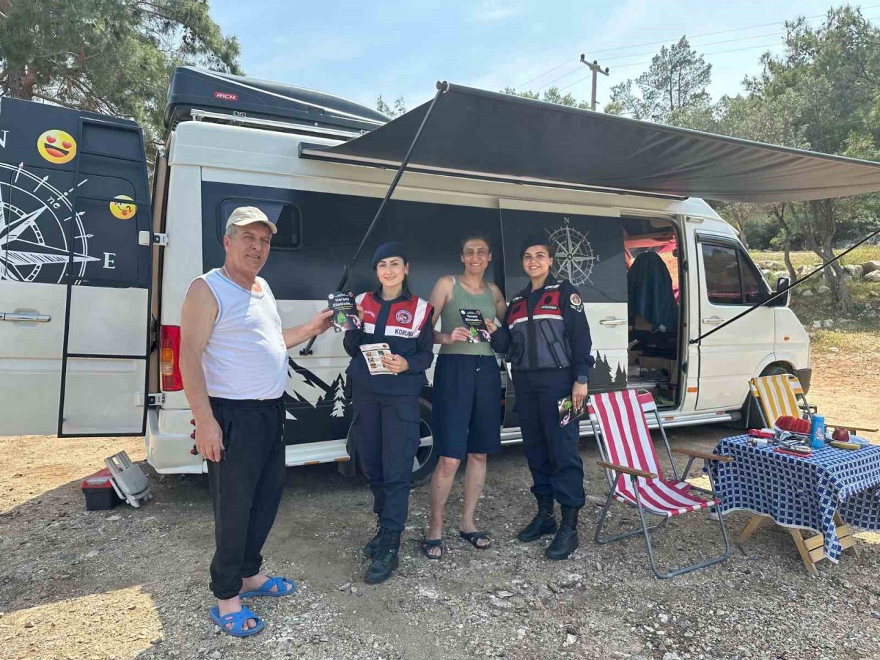 Vatandaşlar, orman yangınlarına karşı uyarıldı