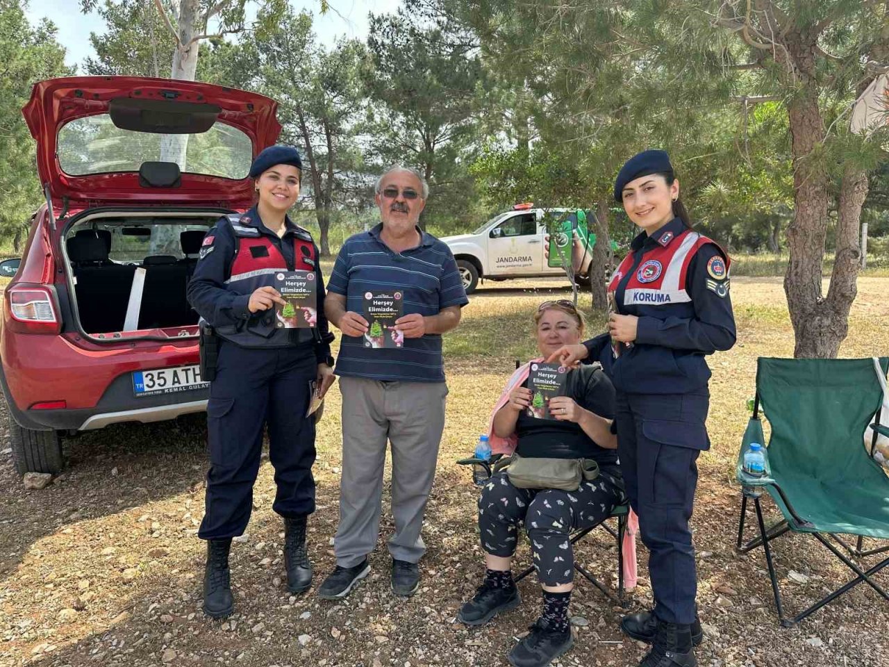 Vatandaşlar, orman yangınlarına karşı uyarıldı