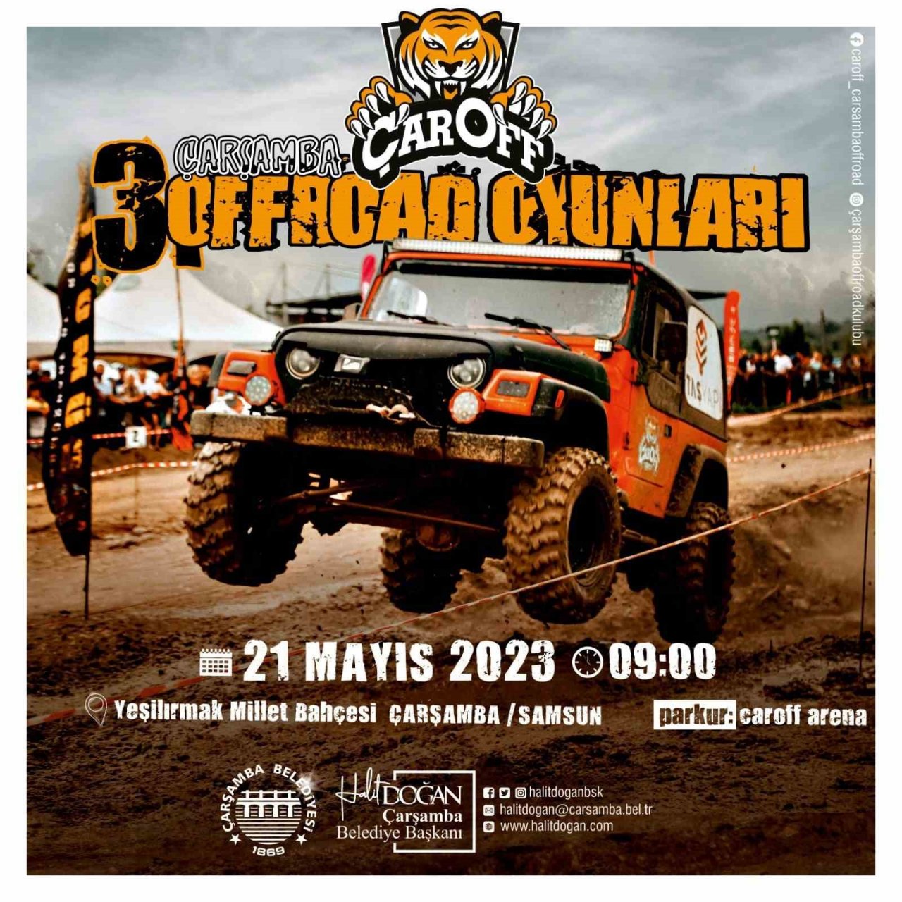 Çarşamba’da 3. Off-Road Oyunları