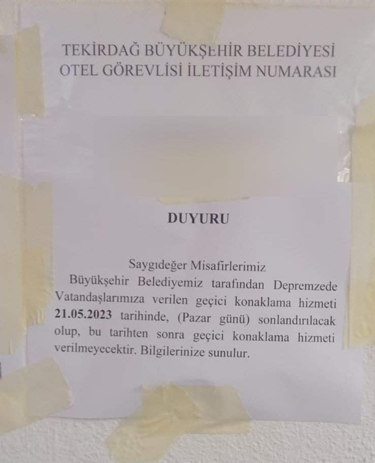 Çıkarma kararını duyan depremzede: "Elim ayağım titriyor"