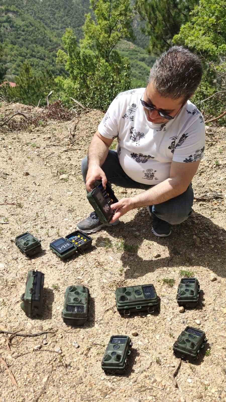 Fotokapanlar yaban hayatını korumak için kuruldu