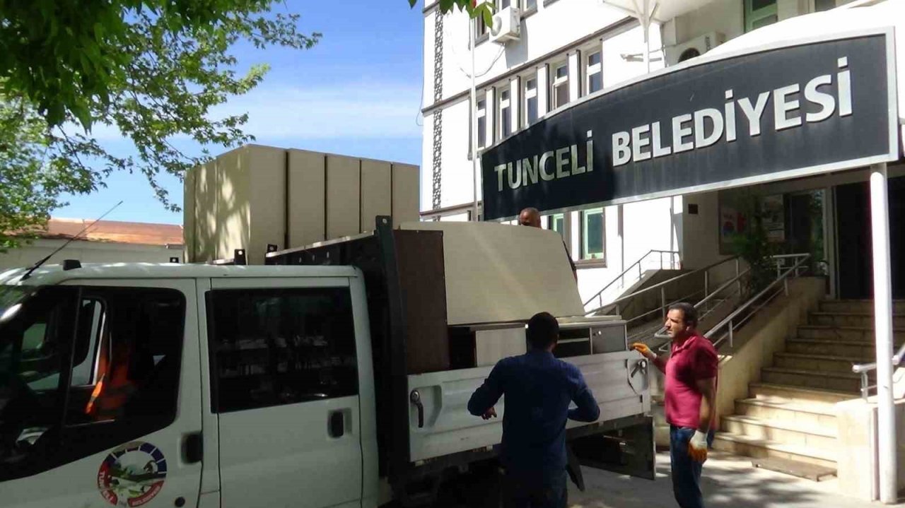 Tunceli Belediyesi birimleri farklı noktalarda hizmet vermeye başladı