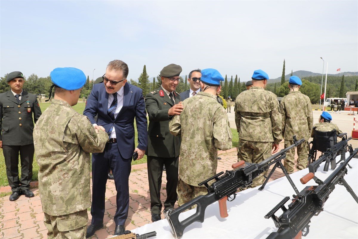 Kaymakam Odabaş, Temsili Askerlik ve Yemin Töreni’ne katıldı