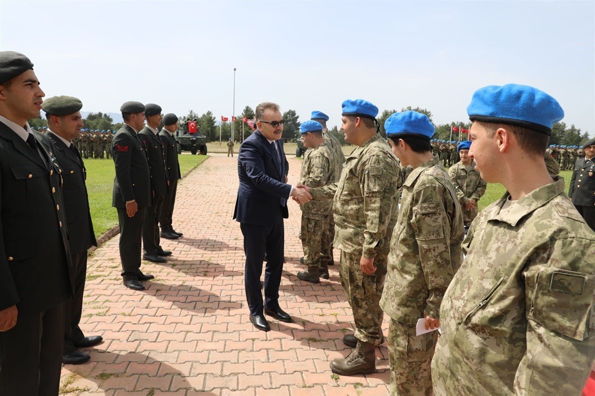 Kaymakam Odabaş, Temsili Askerlik ve Yemin Töreni’ne katıldı