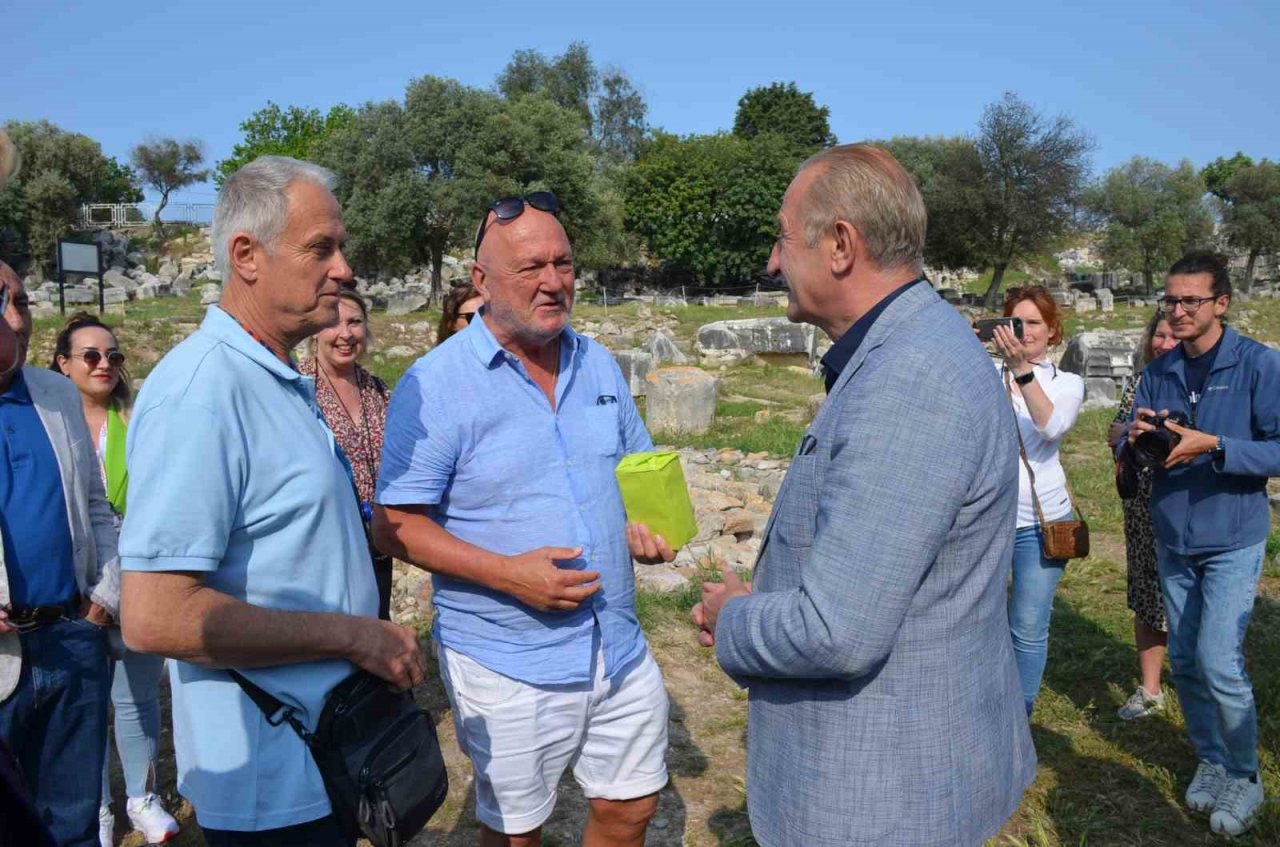 Hollandalı acenteciler Didim’de ağırlandı