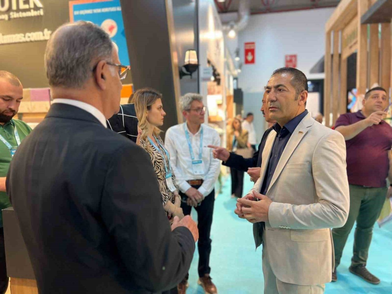 DTO Başkanı Erdoğan, Denizlili firmaları Hometex Fuarında yalnız bırakmadı