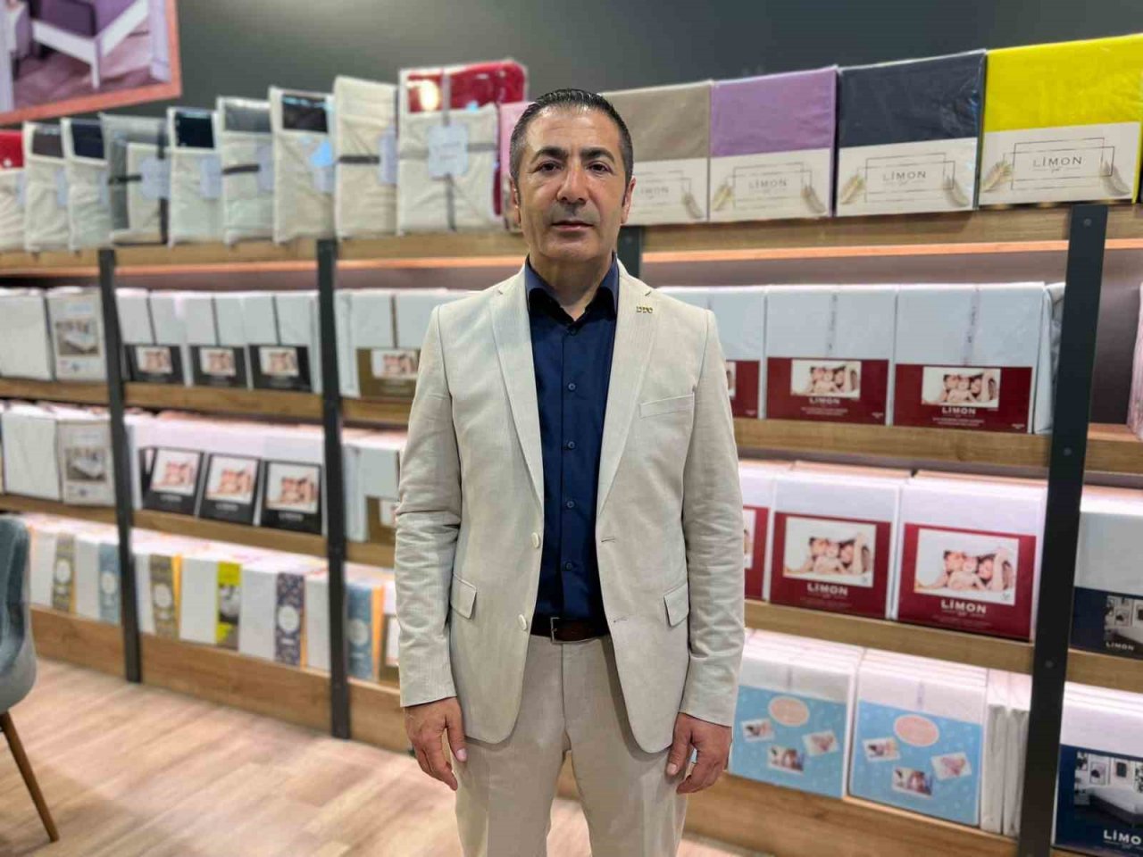 DTO Başkanı Erdoğan, Denizlili firmaları Hometex Fuarında yalnız bırakmadı