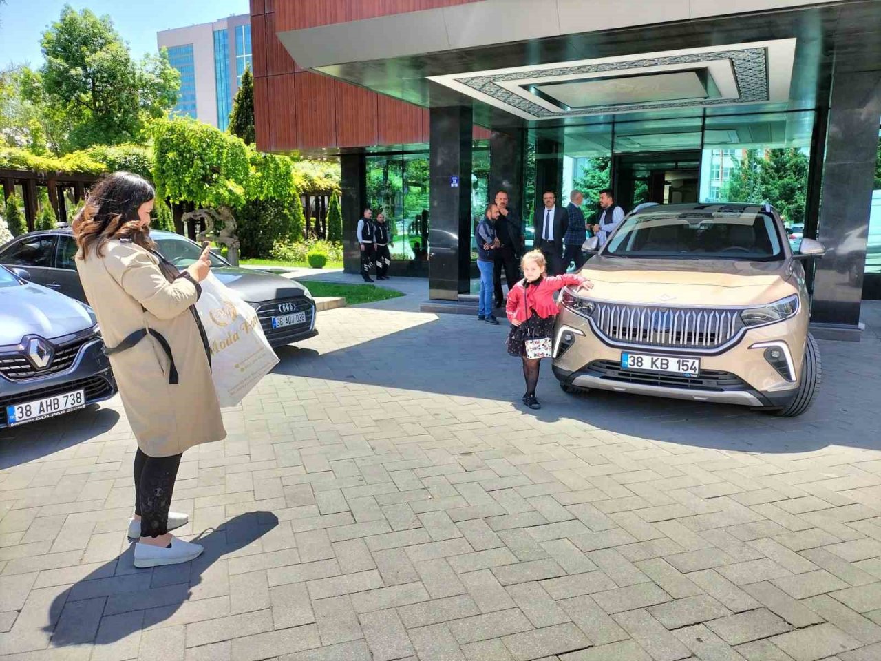 Büyükşehir’in TOGG’una Kayserililer hayran kaldı