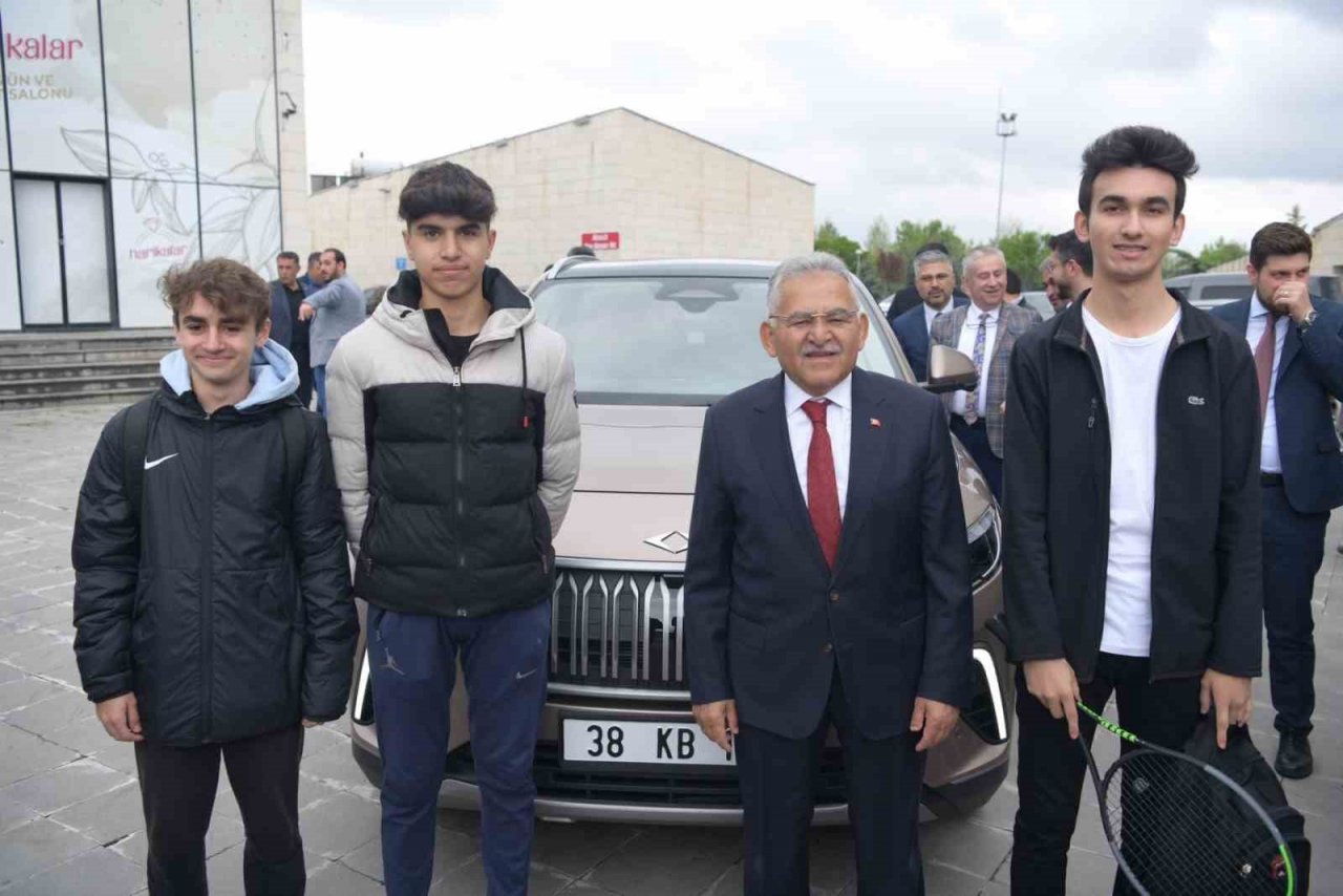 Büyükşehir’in TOGG’una Kayserililer hayran kaldı