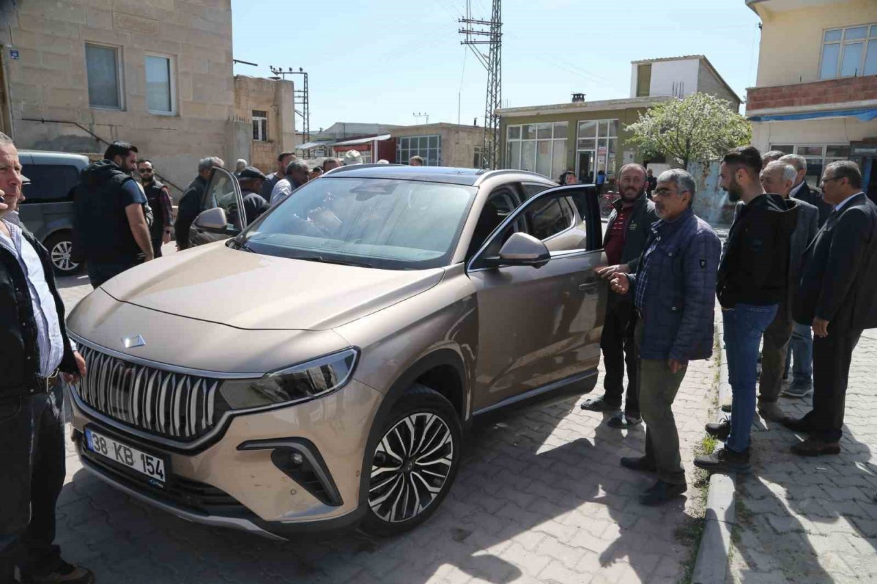 Büyükşehir’in TOGG’una Kayserililer hayran kaldı