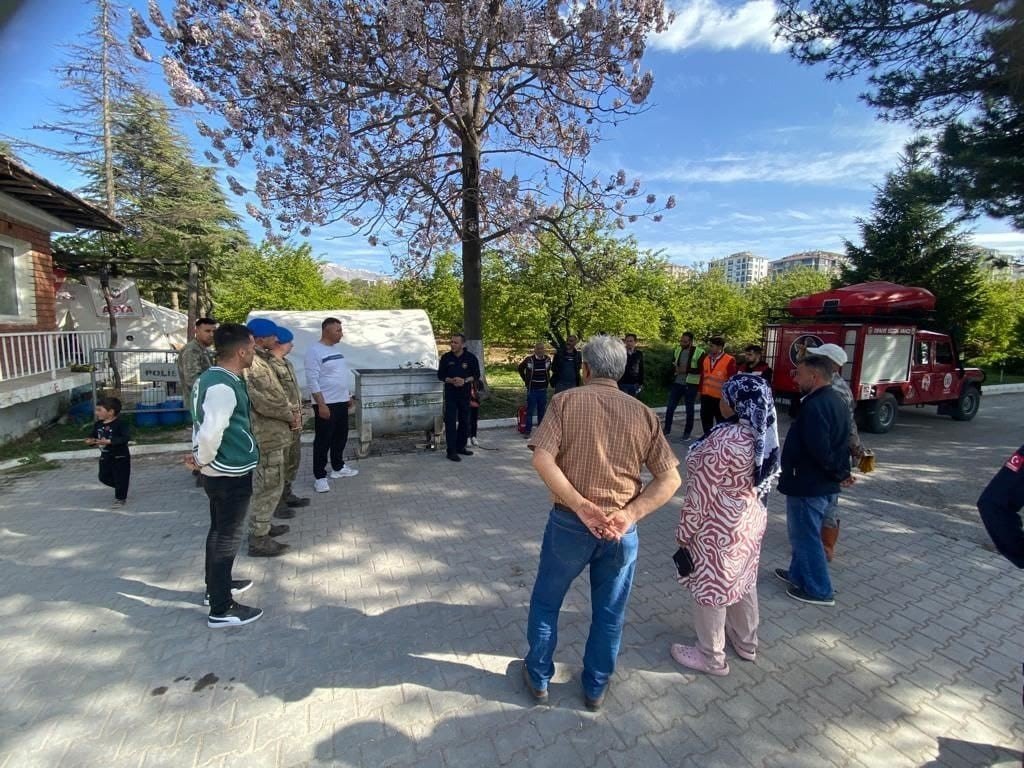 İtfaiyeden çadır ve konteyner yangını uyarısı