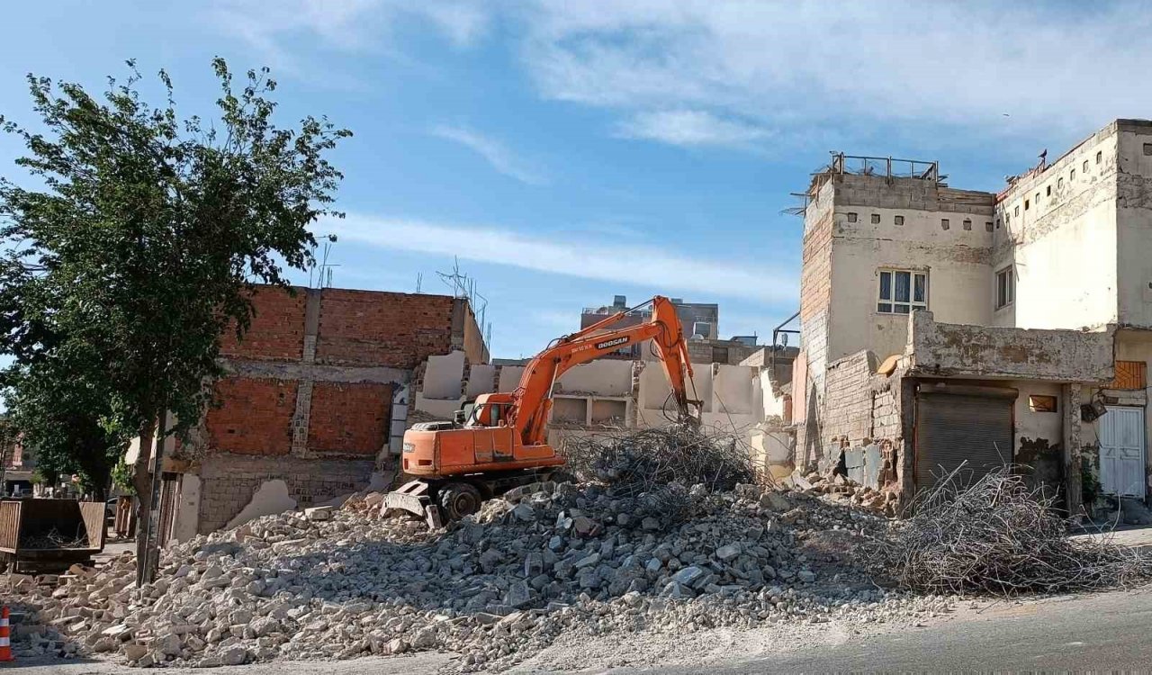 Şanlıurfa’da kentsel dönüşüm çalışması sürüyor