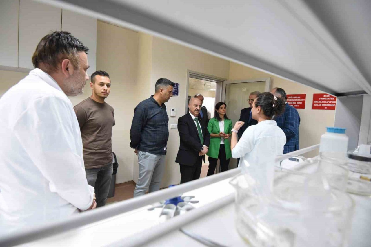 Rektör Dalgın, Düzce Üniversitesinde yapılan çalışmaları inceledi