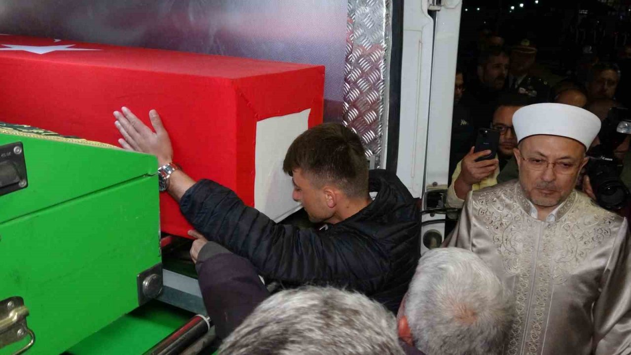 Şehidin naaşı memleketi Tokat’a ulaştırıldı