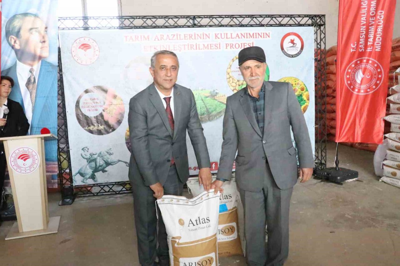 Soya üreticilerine tohum desteği