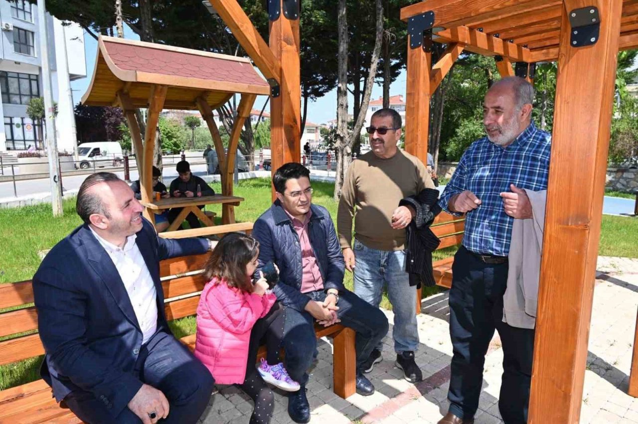 Başkan Tutuk’tan 2. etap bisiklet ve yaya yolunda inceleme